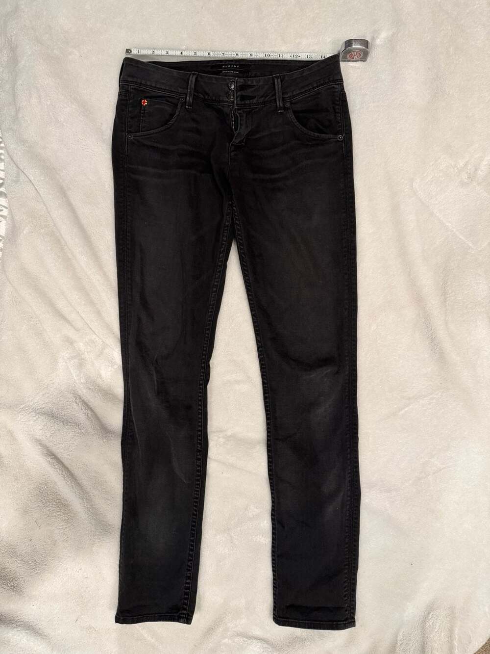 Y2K Style Hudson Black Skinny Jeans Size 27